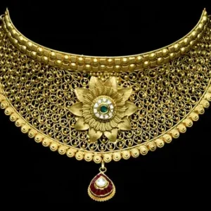 Gold Flower Necklace